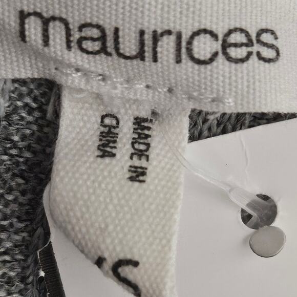 Gray Floral Knit Top Size XS - Picture 3 of 4